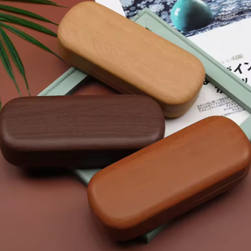 Étui de rangement pour lunettes Boîte en bois pour lunettes Lunettes optiques