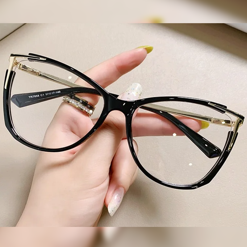Lunettes optiques TR90 Cat Eye pour femmes
